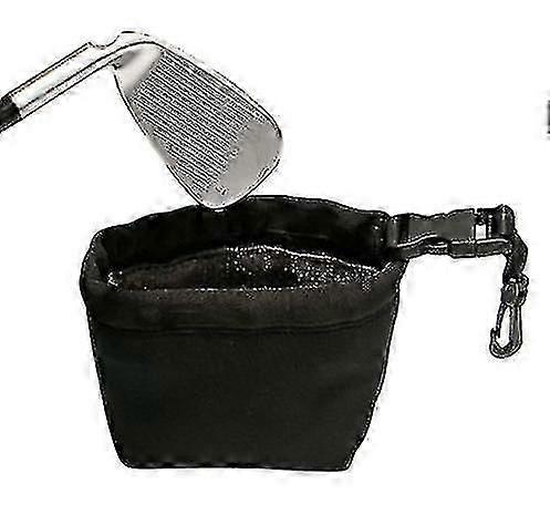 نادي الجولف وحقيبة تنظيف كرة الجولف ، بطانة تقنية الوجه النظيف المقاومة للماء ، ينظف أخاديد النادي أفضل هدية للجولف