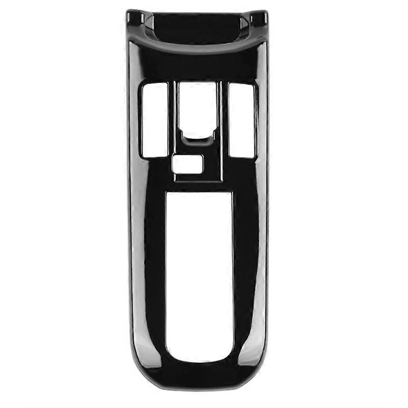 Bright Black Central Control Gear Shift Panel Decal for