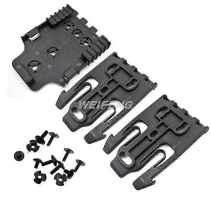 Kit de système de verrouillage rapide tactique Qls 19 Qls 22 Kit de système d’étui en polymère Kit Qls tactique avec vis assorties pour étui de pistolet