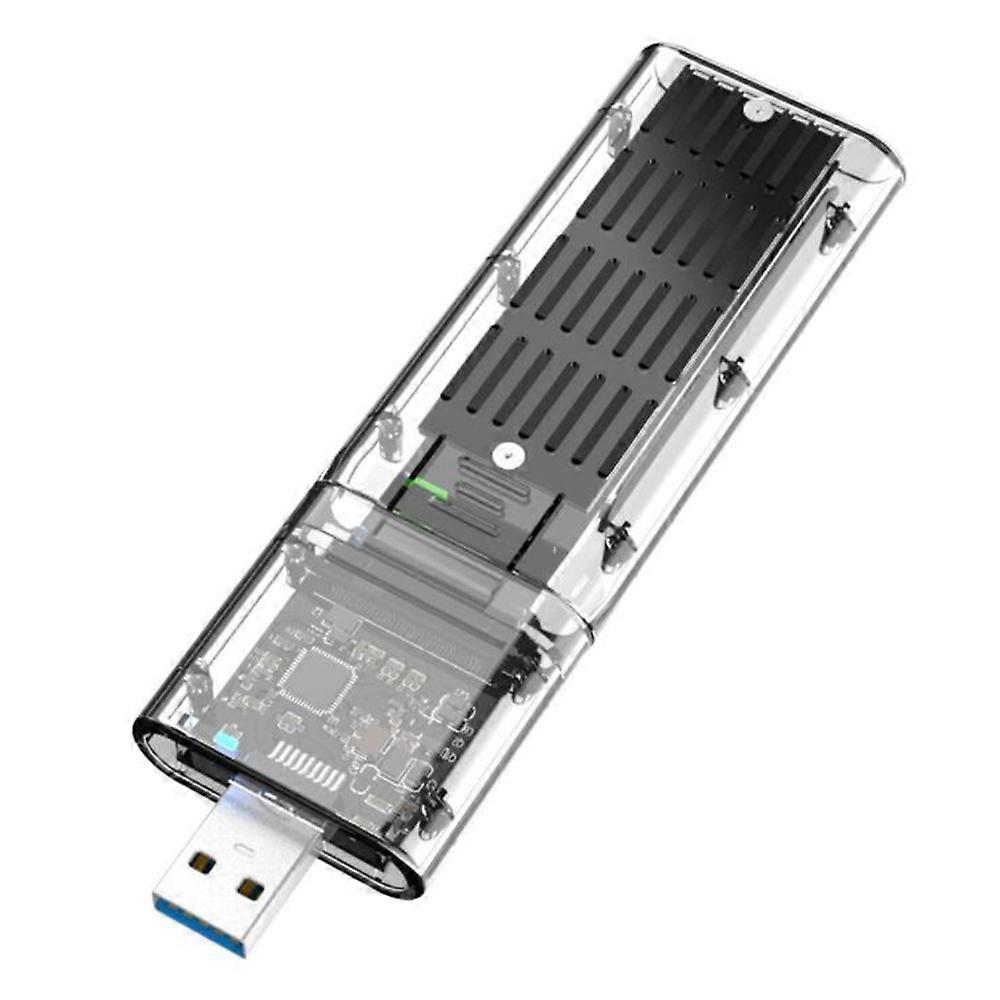 External M.2 NGFF SATA SSD Enclosure High Speed USB3.0 Gen1 for PC