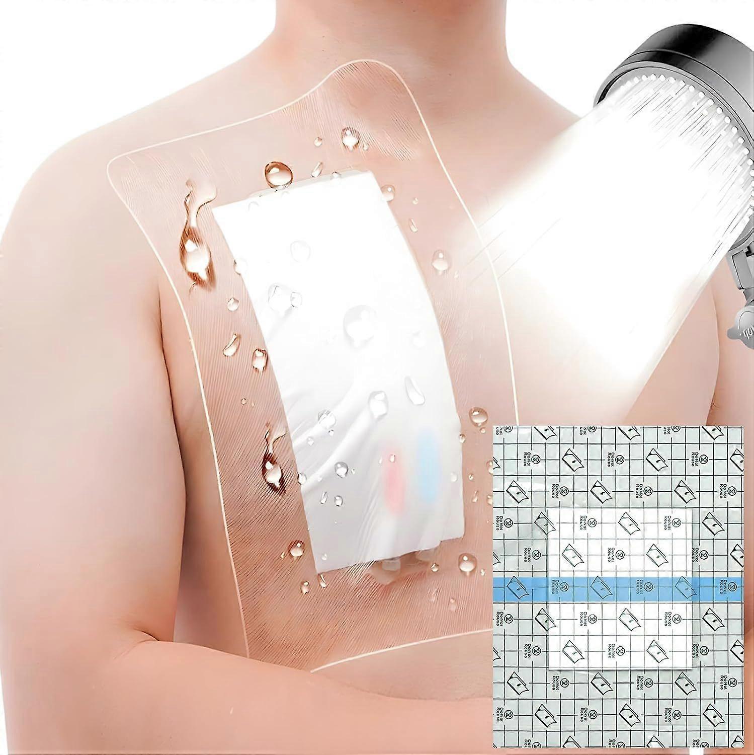 Ny stil vattentät dialyskateter duschskydd, med Non Stick Central