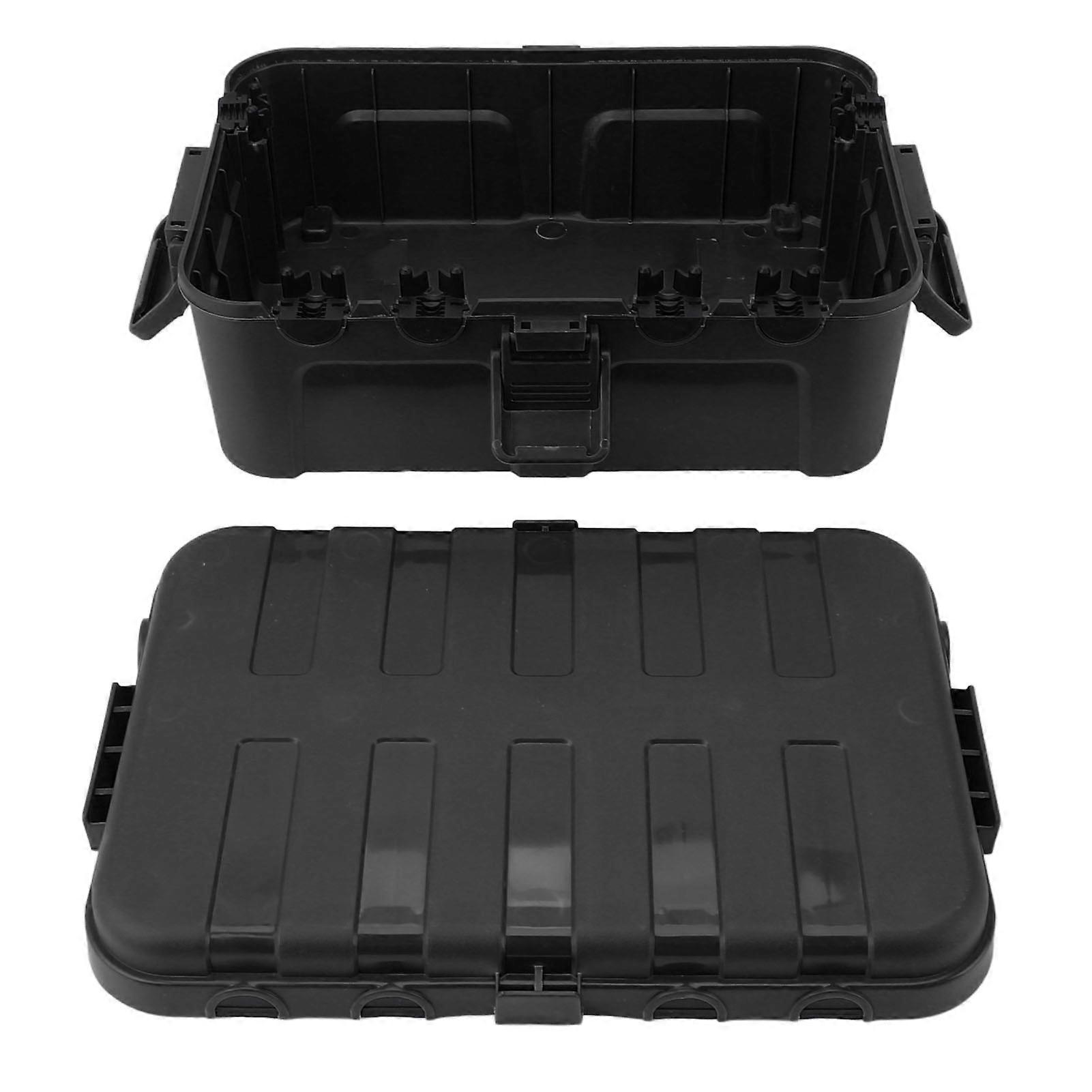 Cord Connection Box IP54 Waterproof Large Capacity 34.5x24x12cm Black