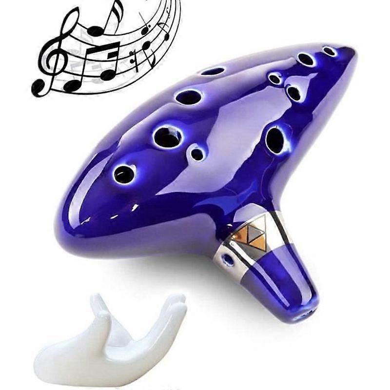 12 Holes Ocarinas Play by Gift Instrument for Fans