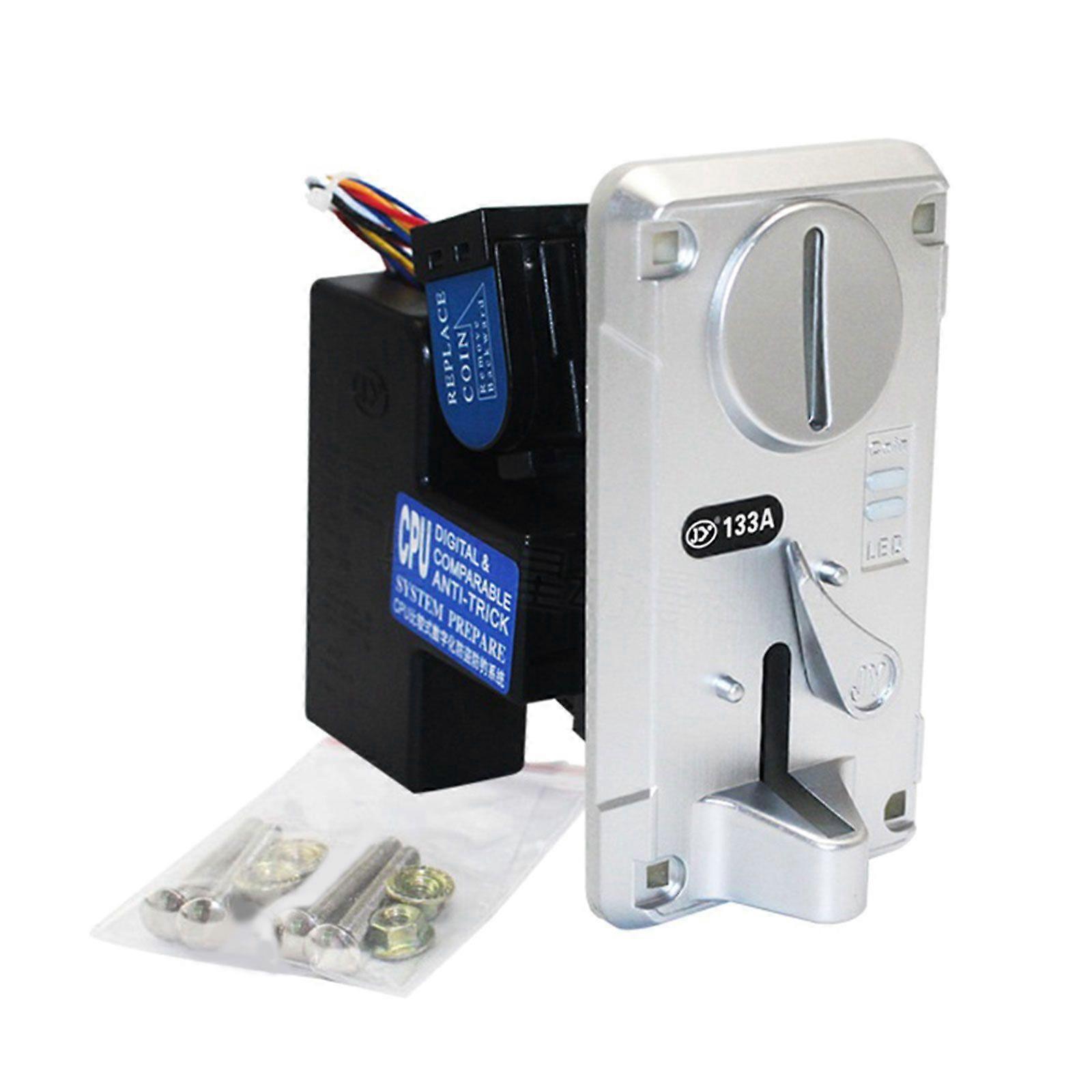 Multi Coin Acceptor Coin Pusher Memory för varuautomat Arcade Game Ticket