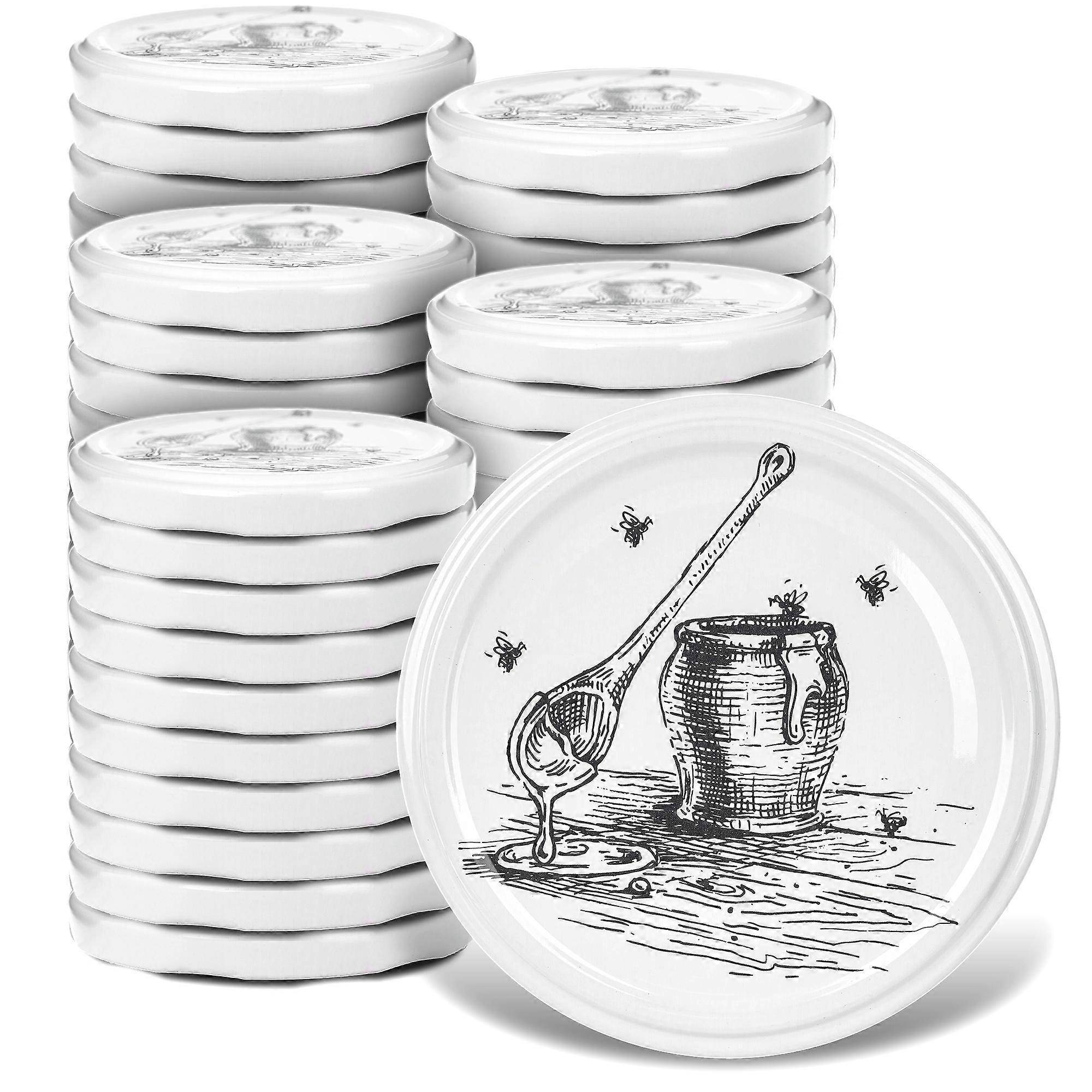 KADAX 50x Tapas de tarro fi 82 Tapas de tarros Tapas conservas