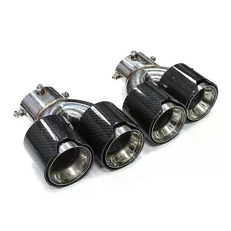 Embout D'échappement Quad En Fiber De Carbone Pour BMW G22 G23 G26 420i 430i 425i, Embout De Silencieux, Buse D'échappement, Tuyau D'échappement De Remplacement