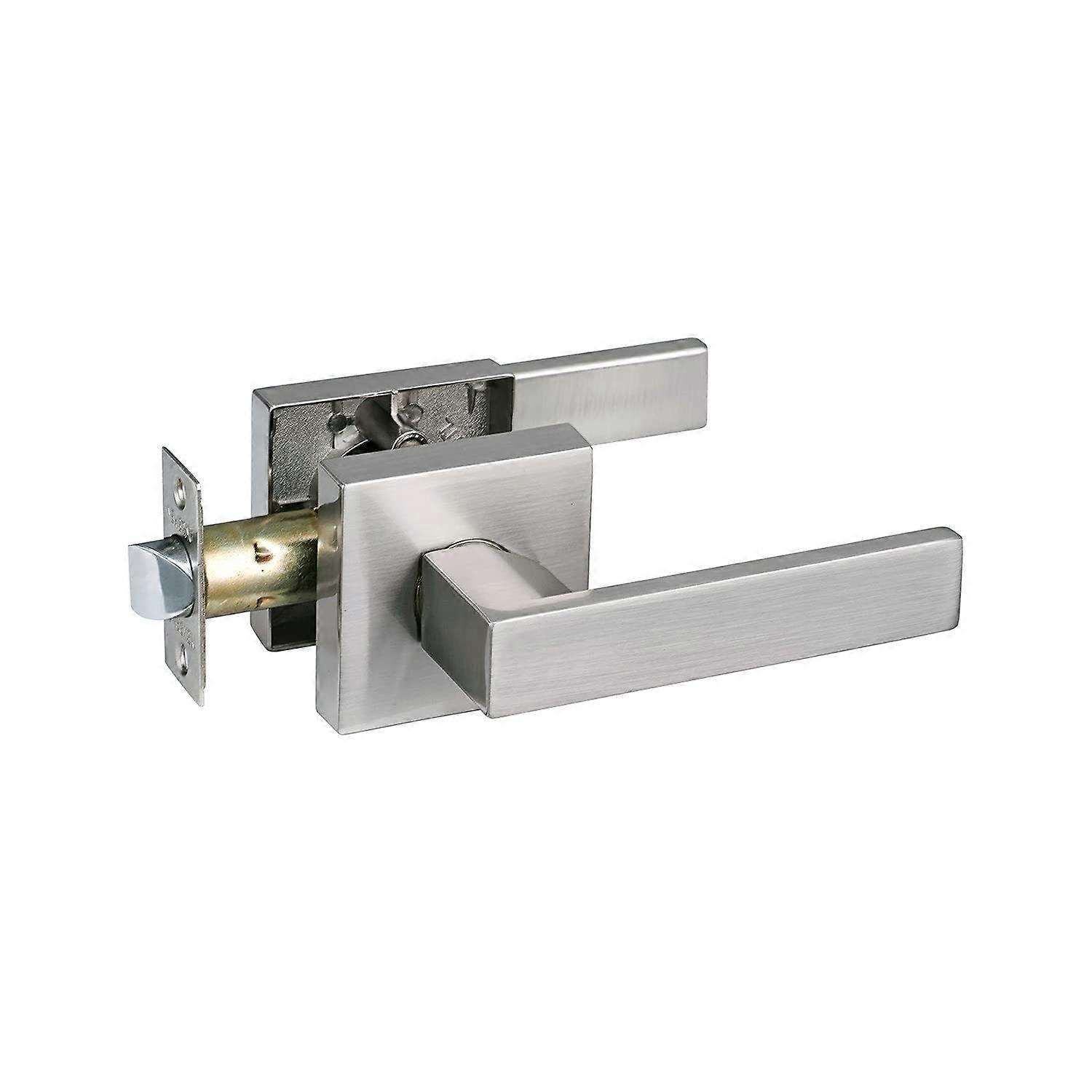 Cabinet arm lock Satin Nickel Coating-Heart Service Type Door Lock Sleeve for Silver Transition Gate, HTL01-SN-PS-1