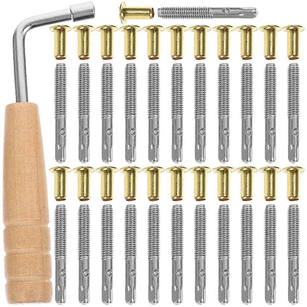1 Set Lyre Harp Set Harp Tuning Pin Harp Tuning Wrench Harp Replacement Tool