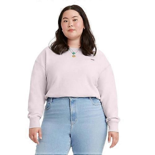 Levis Womens/Ladies Crew Neck Plus Sweatshirt