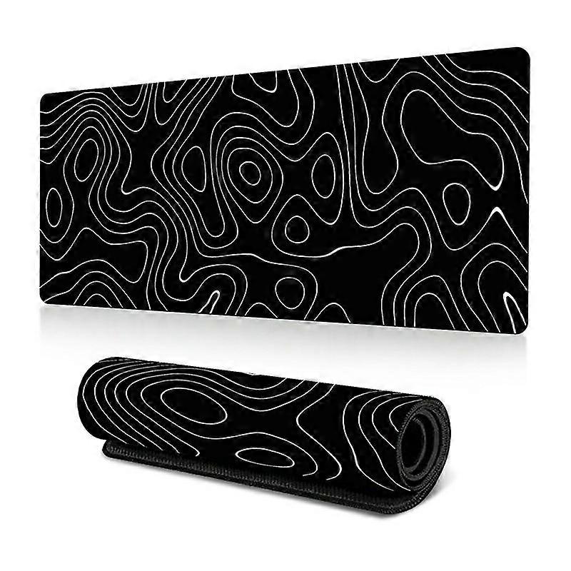 300 x 600 x 3mm Abstract Pattern Rubber Mouse Pad Non-Slip Large Mouse Mat