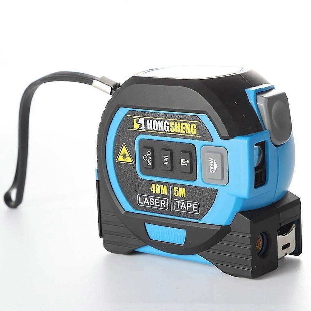 3 in1 Laser Range Finder 5m Laser Tape Measure Rangefinder Smart Electronics Ruler Laser Distance Meter Measuring Tool Device