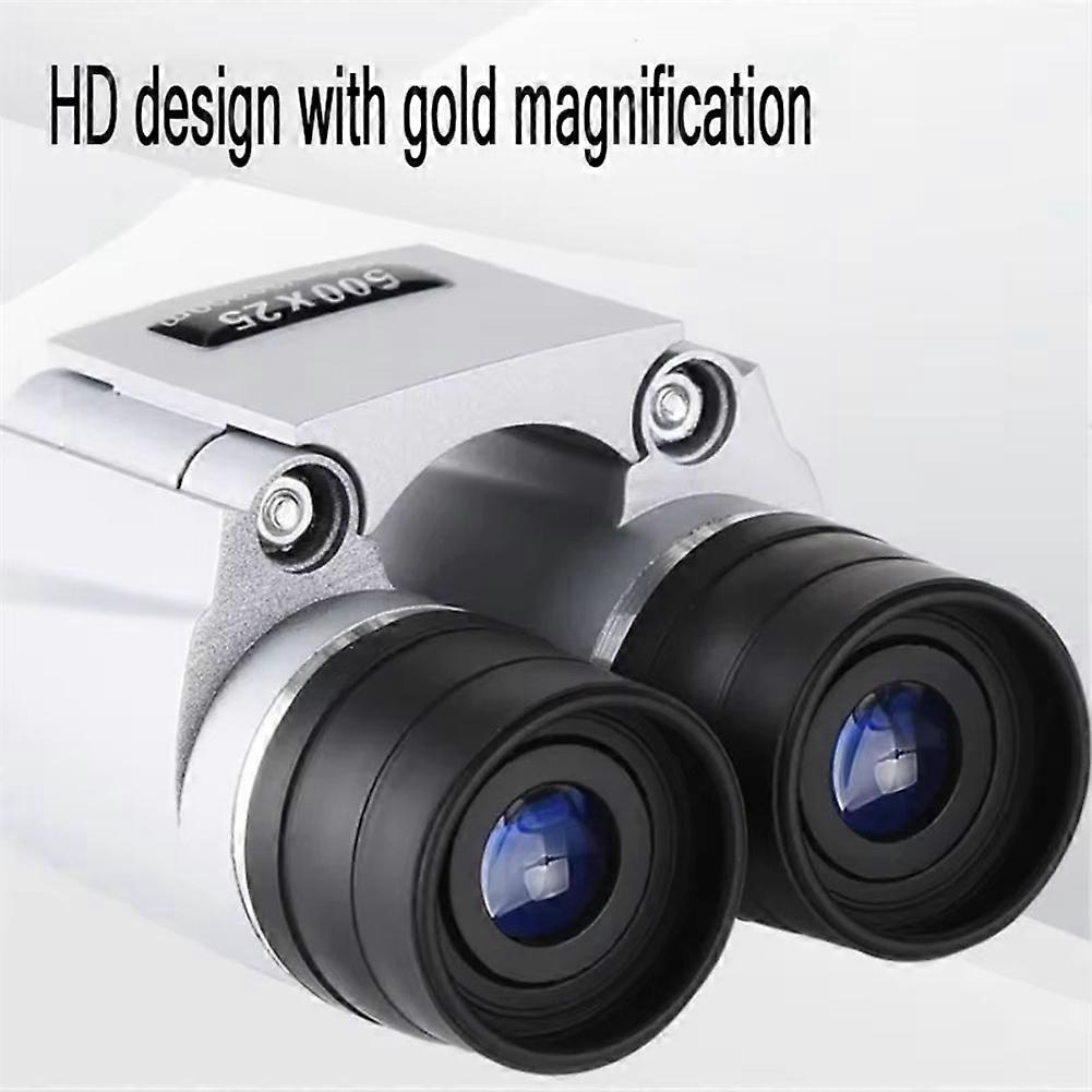 500X25 Auto Focus Telescope Powerful Binoculars Long Range Professional Portable HD Waterproof Monoc