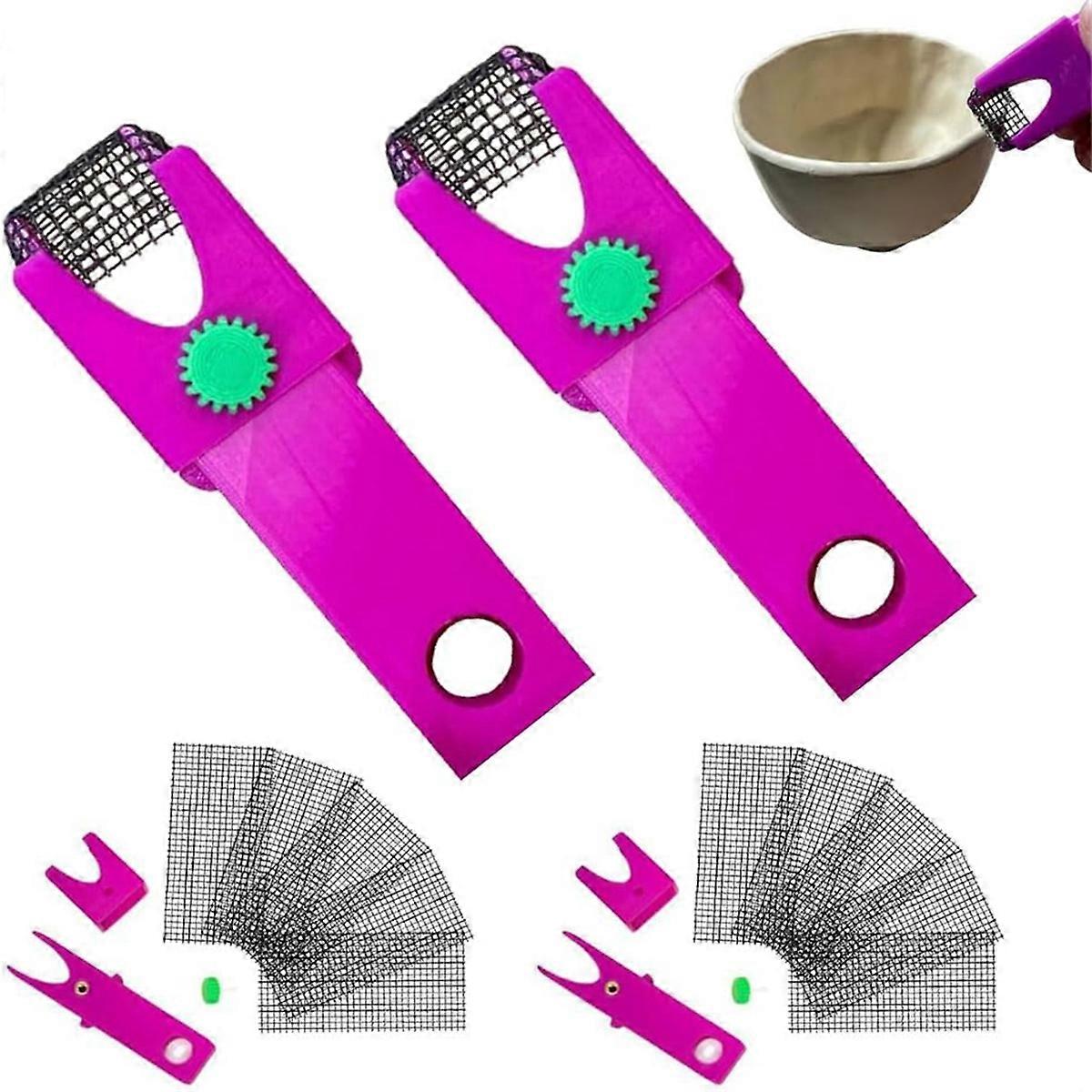Small Sanding Harp, Small Surform Pottery Tool, for Sculpting, B