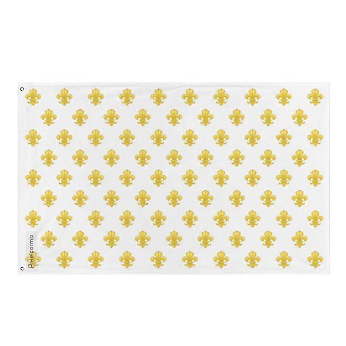 Flag banner displayed in the presence of the king 120 x 180 cm