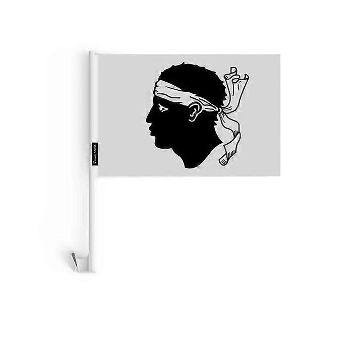 Flag - Corsica - 14 x 21 cm - 20 pieces - Polyester - Double-sided print