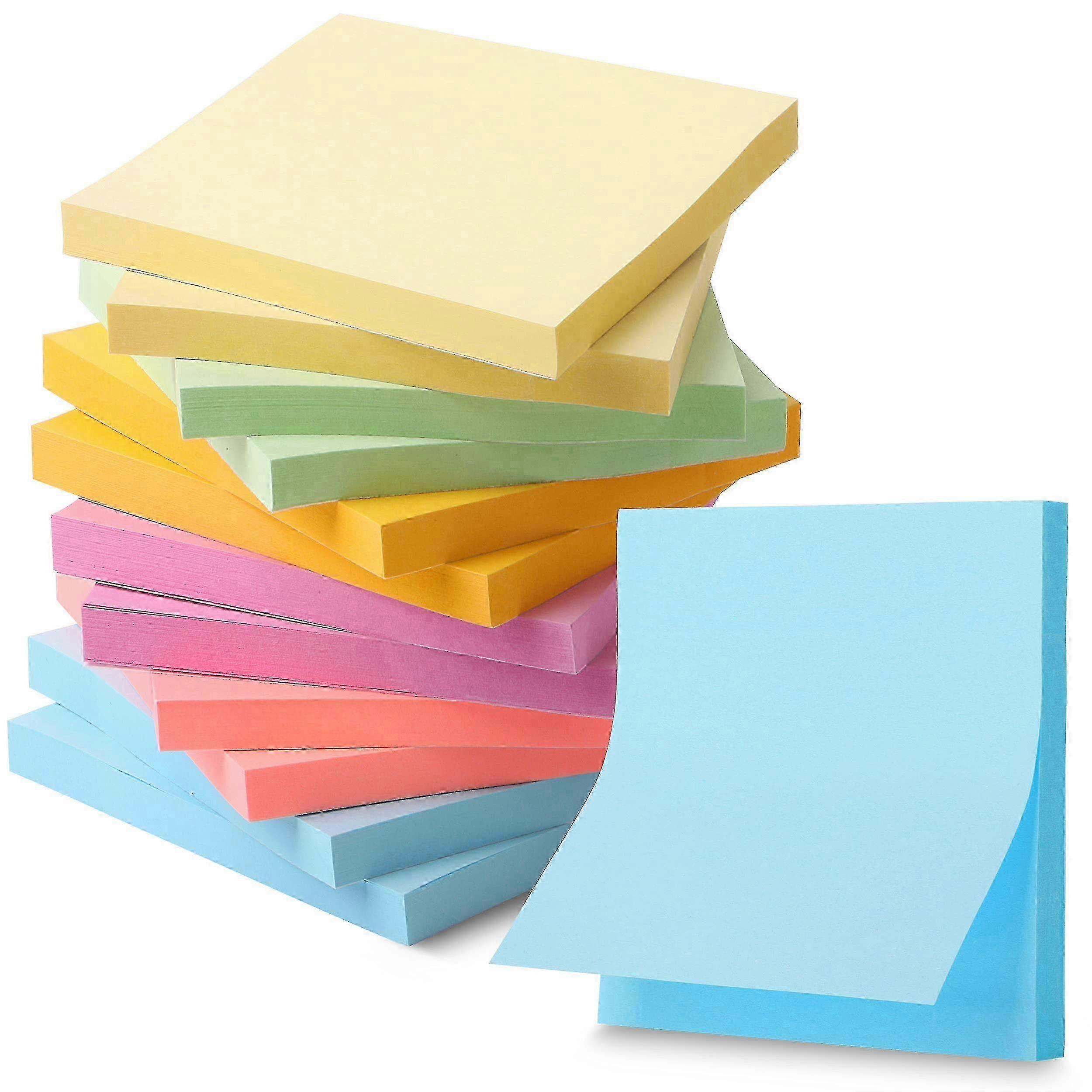Sticky  Sticky Notes  Sticky Note  12 Pads  Sticky Pads  3x3 Sticky Notes  Self-stick Pads