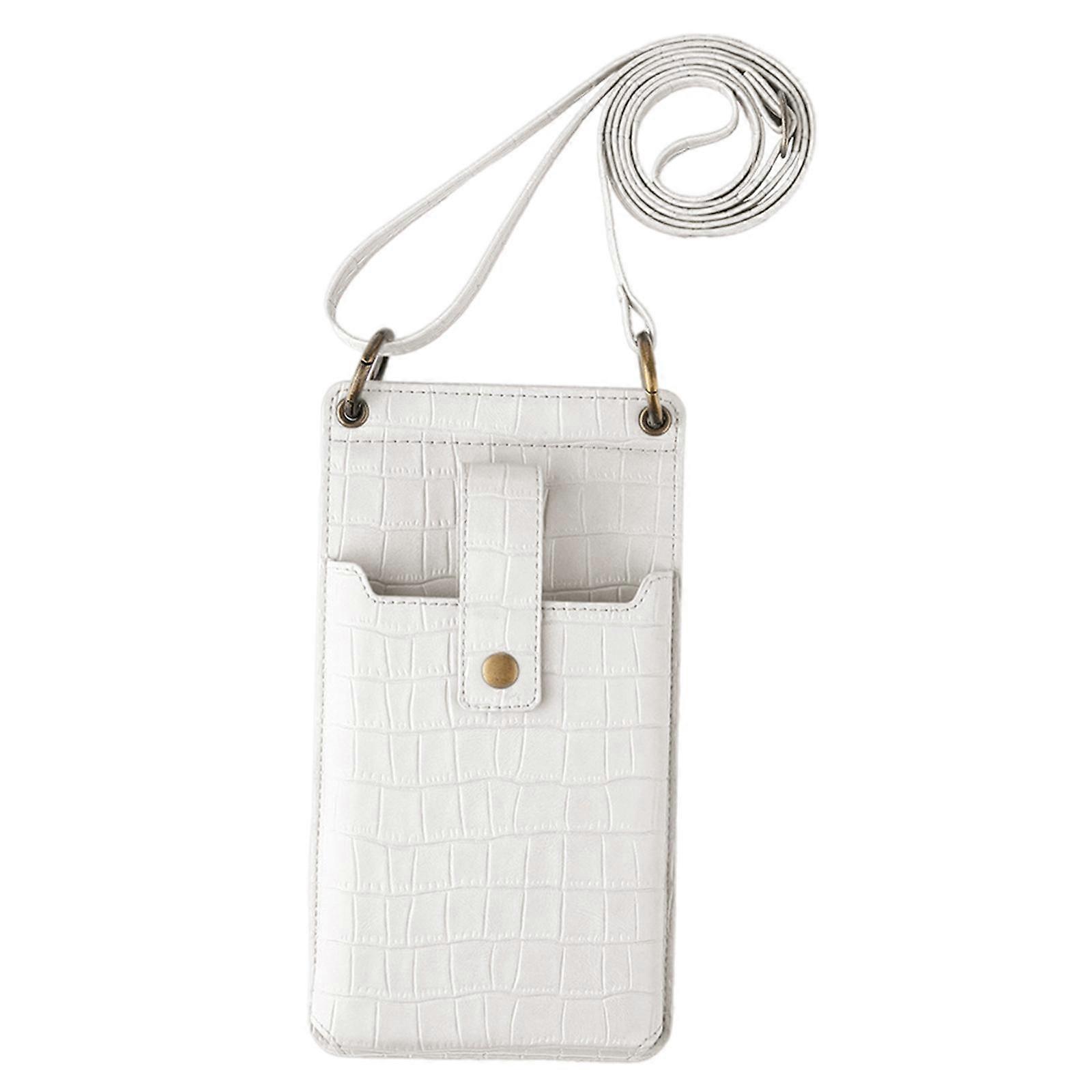 小さなクロスボディ電話財布PUレザートラベルショルダーポーチウォレットケースバッグ