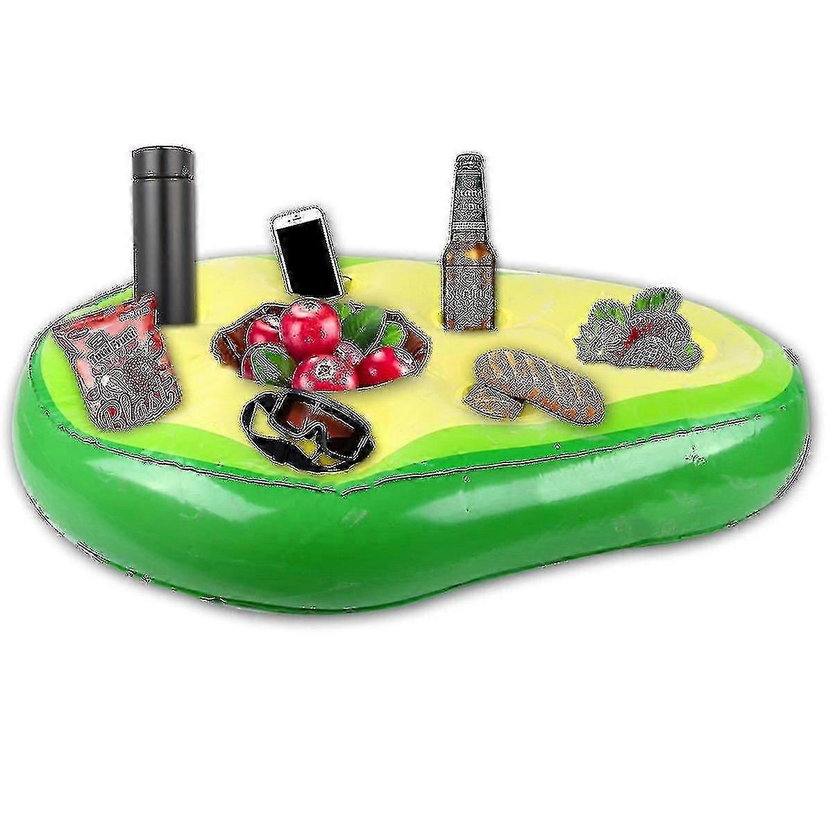 Inflatable Swim Party Bucket Cup Holder Pool Float Beer Cooler Table Bar Tray Beach Accessories Family Party