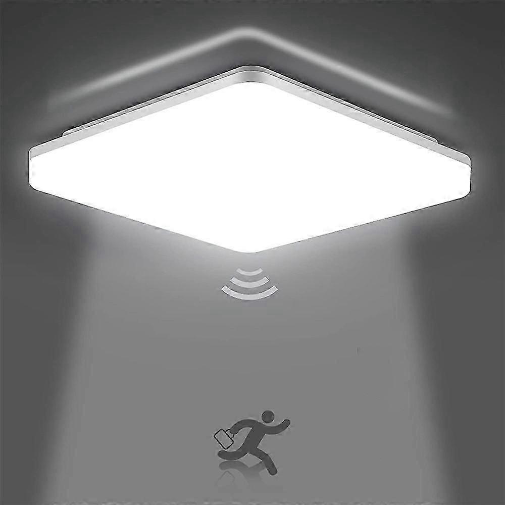 Pir Motion Sensor Ceiling Lights Smart Led Ceiling Lamps 36w 24w 18w Pir Night Light Sensor Wall Lamps For Home Stairs Hallway