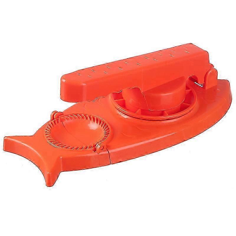 Household Dumpling Presser Two-in-One Kitchen Tool 29X13X9CM Red