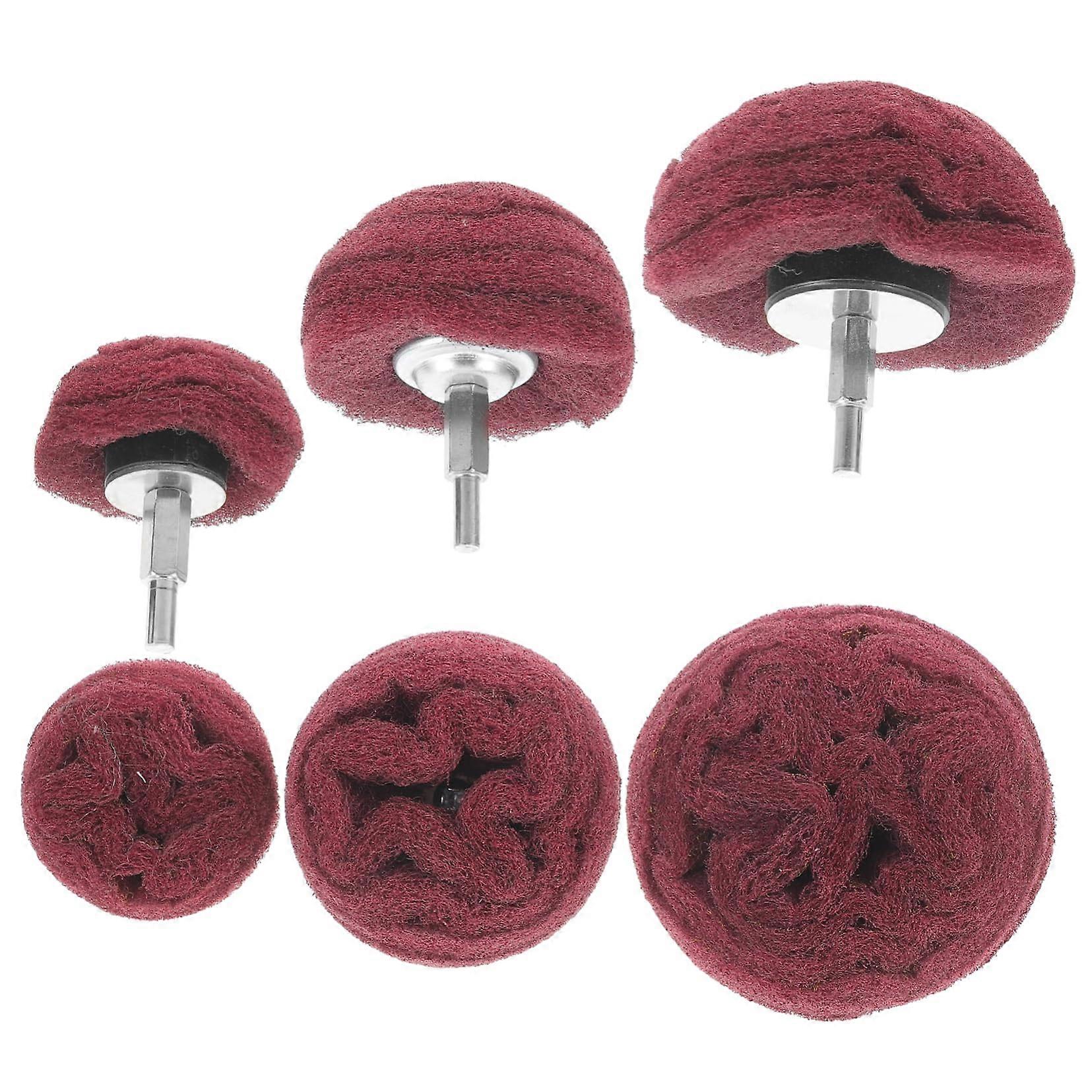 rotary tool accessory faux wool buffing wheel polishing disc for drill kit