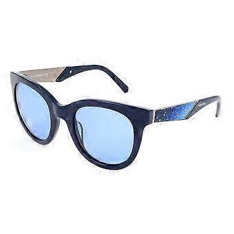 Sonnenbrille Swarovski SK0126 90V GLÄNZEND BLAU 50/22/140 DAMEN