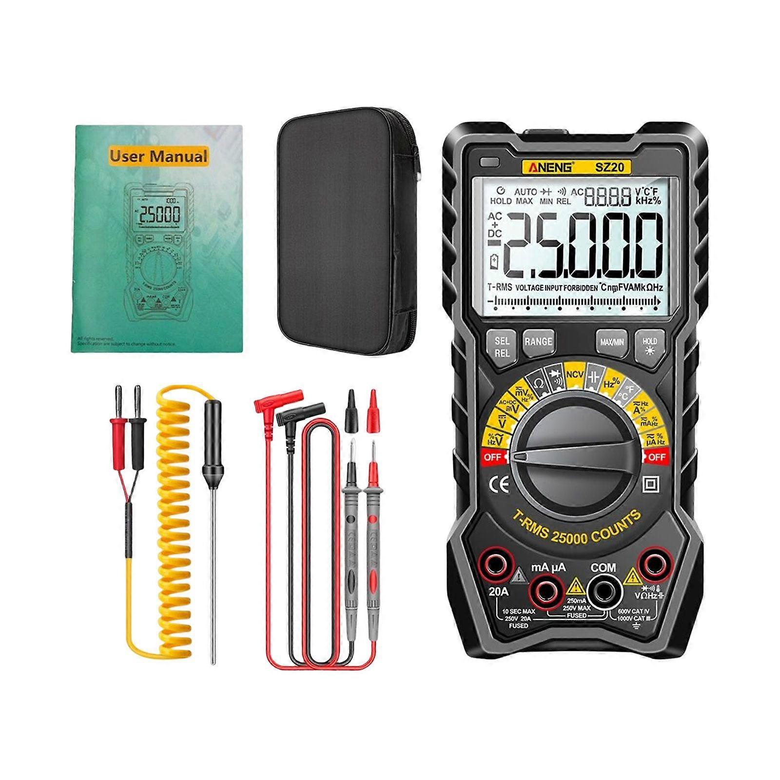 Multi Tester Detector Multipurpose Voltmeter for Automotive Battery Test