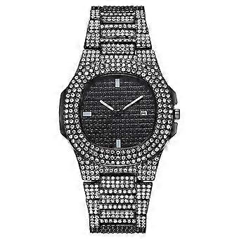 Full Diamond Uhren Luxuriöse Quarz Dialy Damenarmbanduhren
