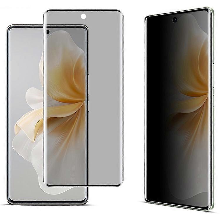 IMAK Compatible For vivo V40 Lite 5G Anti-Peep Full Screen Protector 3D Curved Tempered Glass Film