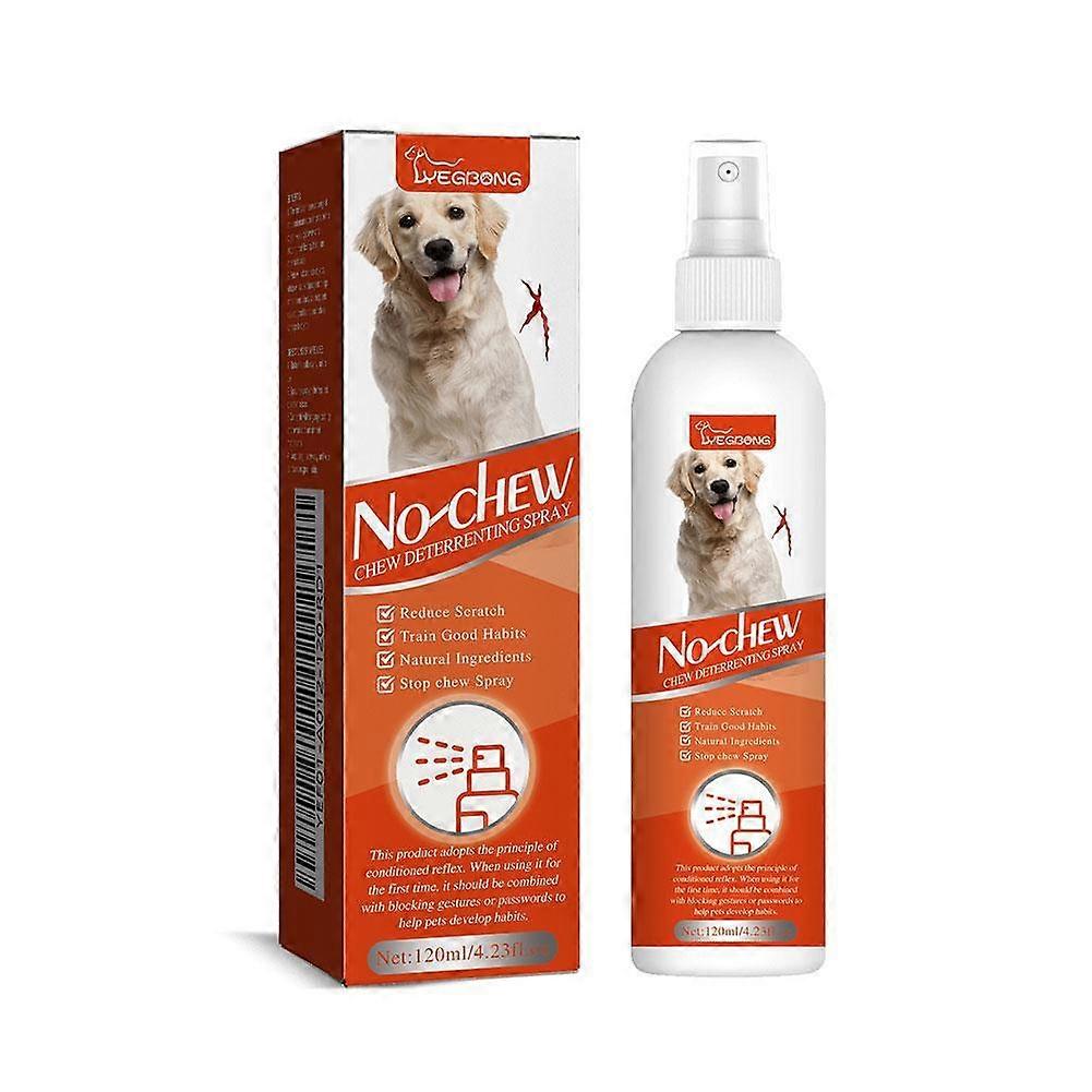 120ml(A)$YEGBONG Pet Anti-chewing Spray Pet Behavior Correction Cat and Dog Anti-chewing and Scratching Spray
