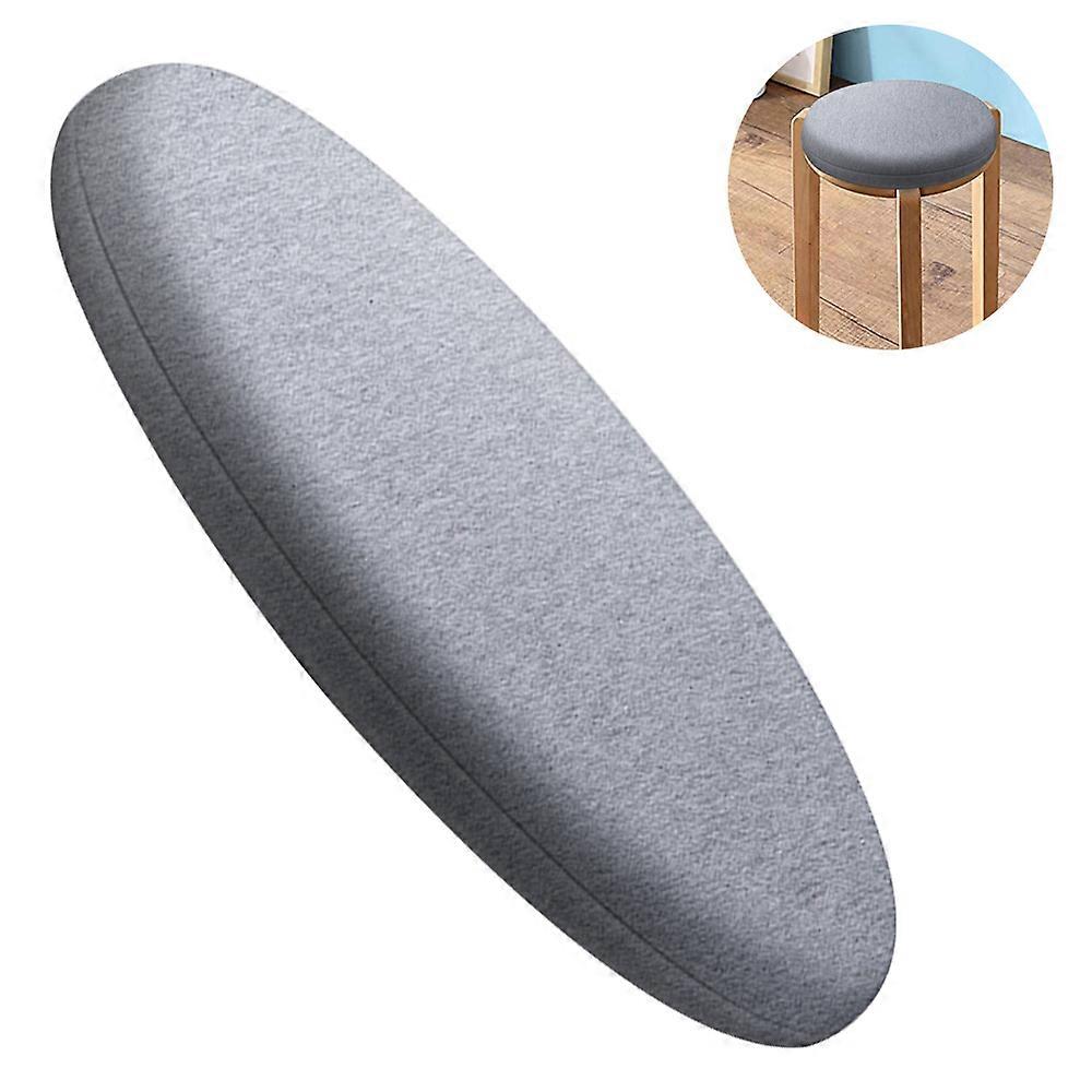 1Pc Memory Foam Padded Comfortable Round Cushion Pouf Covers