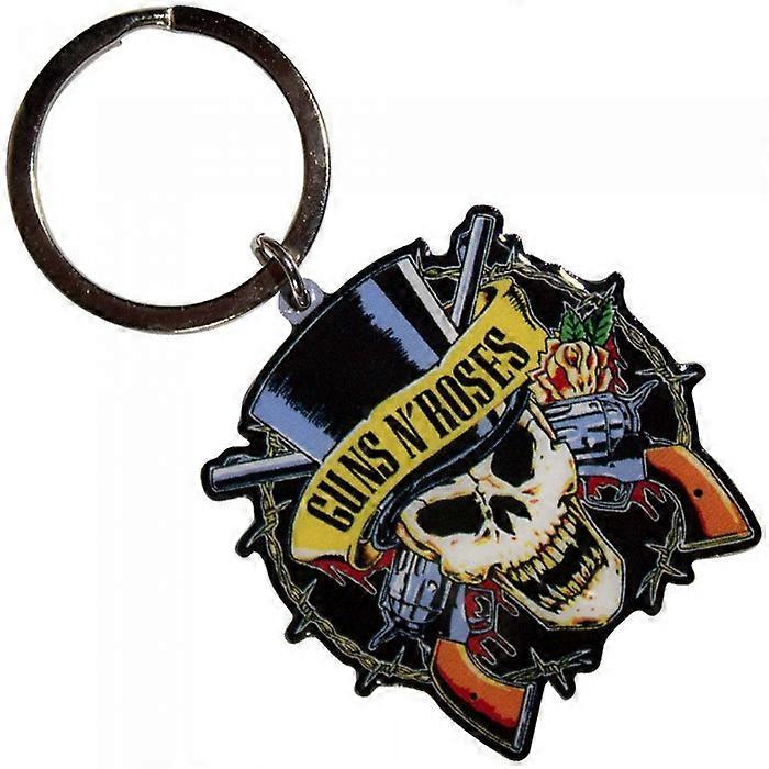 Guns N Roses Top Hat Keyring