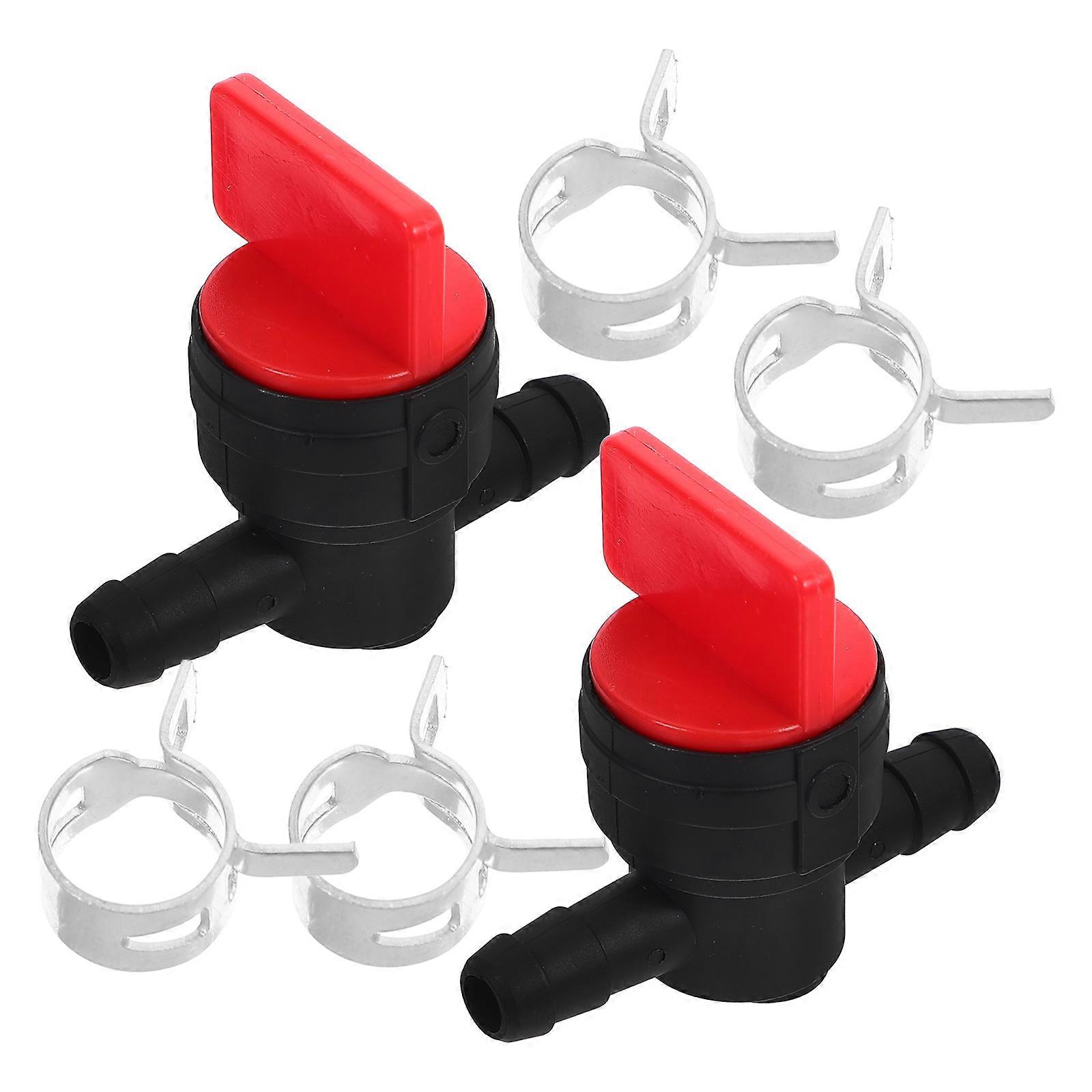 HeavyDuty Shut Off Valve, Reduces Leaks, Essential for Small Engine Care