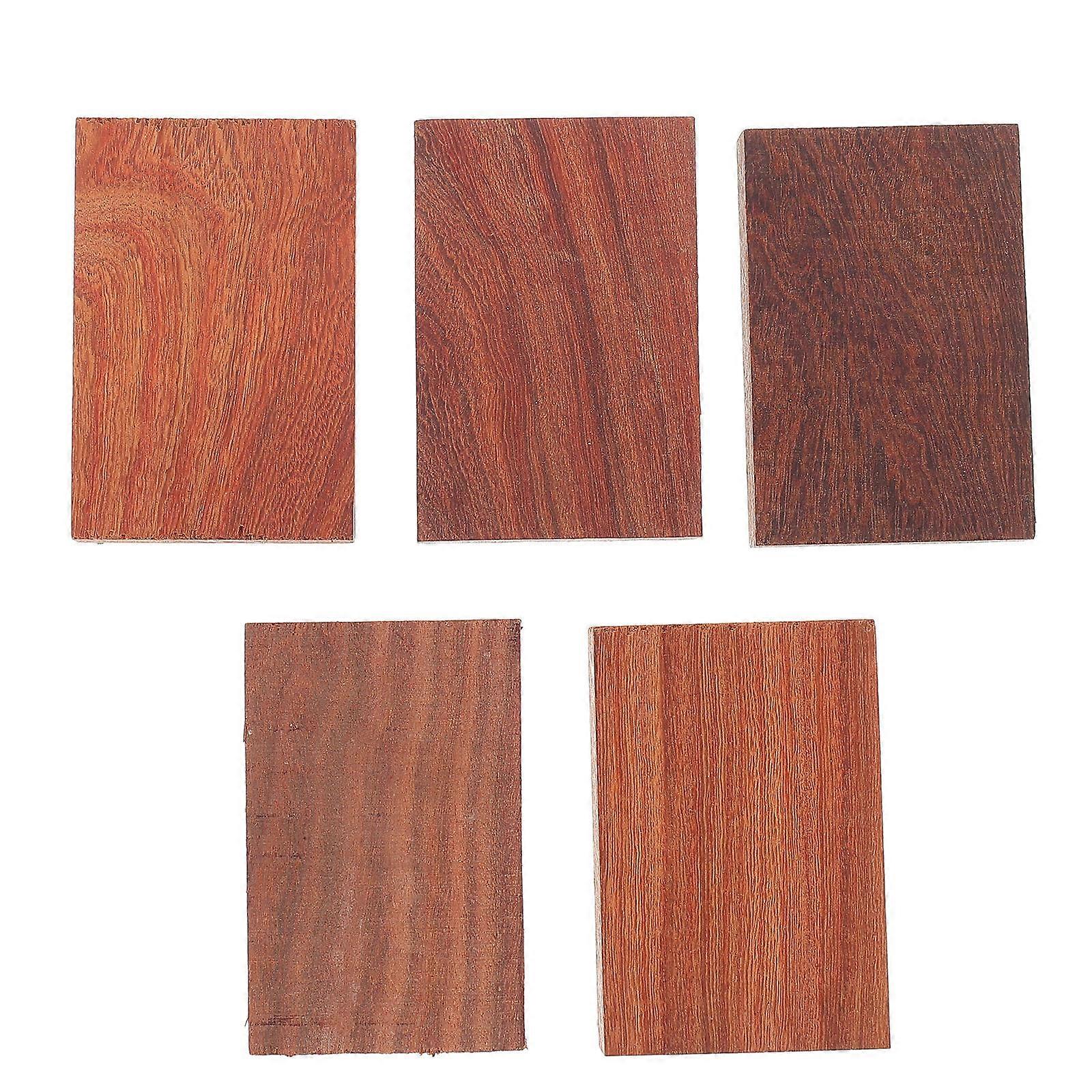 5pcs DIY Wood Blocks Natural Unfinished Wooden Plates Smooth Surface for Handcraft, Painting, Writing, Vintage Style Home Decoration