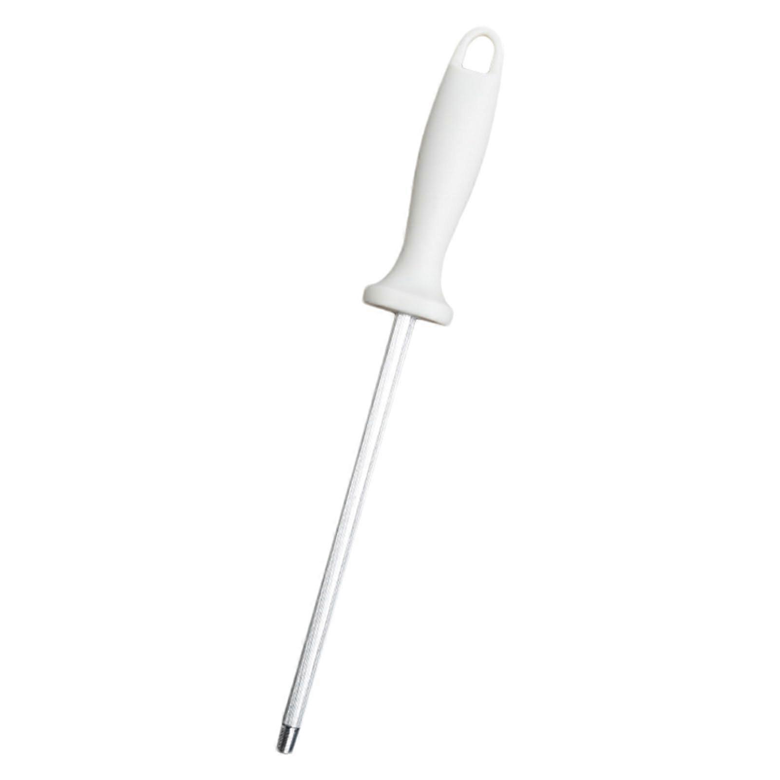 Sharpening Steel for Knives High-Strength Knife Sharpener for Bar Knives Ergonomic Sharpening Rod Hand Knife Sharpener