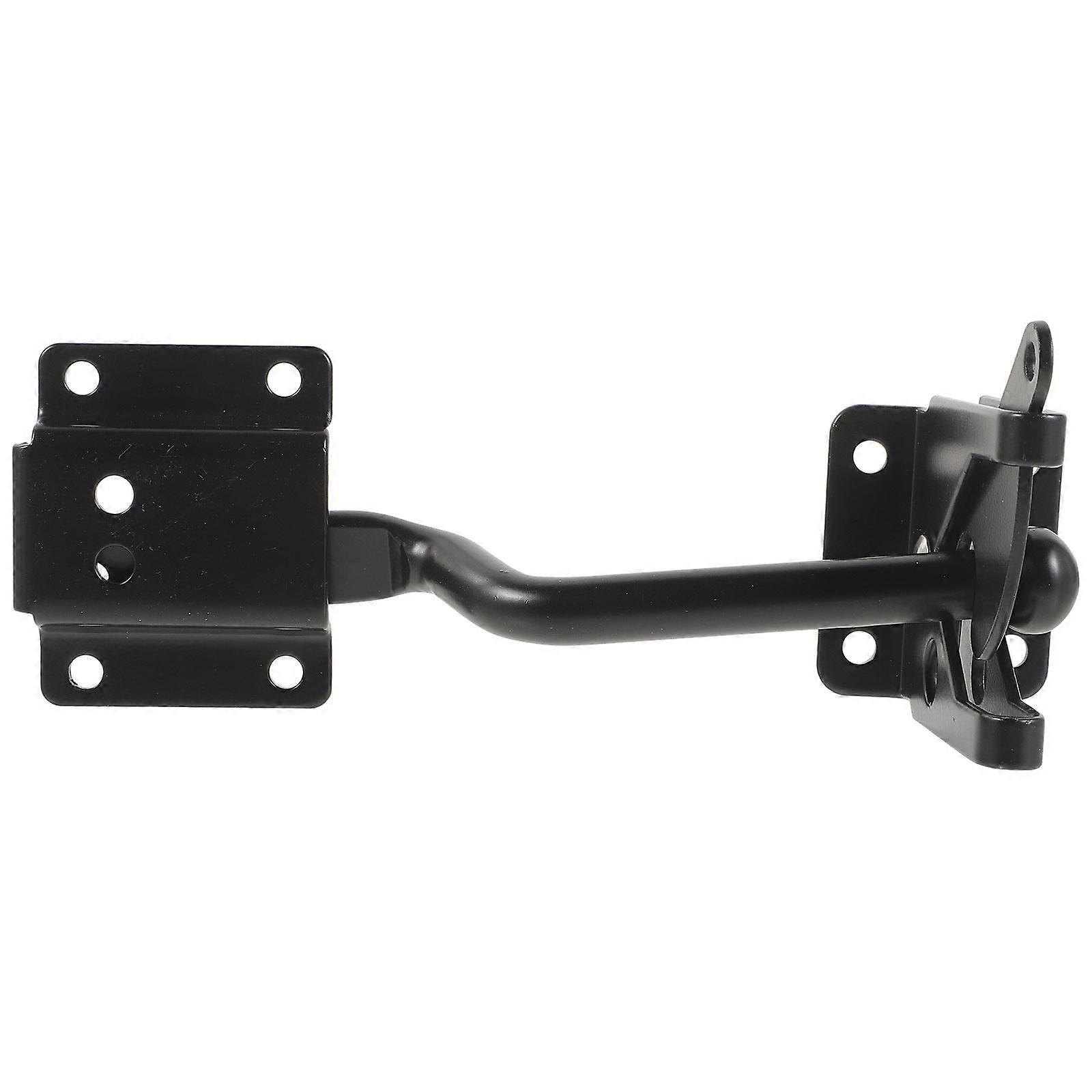 Heavy Duty Gate Latch, Durable Electroplated Fence Lock with Ergonomic Design for Wooden Gates, Barriers, and Fences – Resistant and Smooth Operation