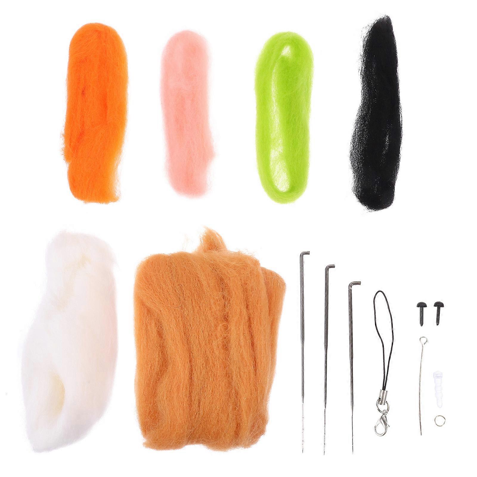 Wool Felt Crafts Diy Material Parent-Child Activity 8.5X4X4CM 1Set