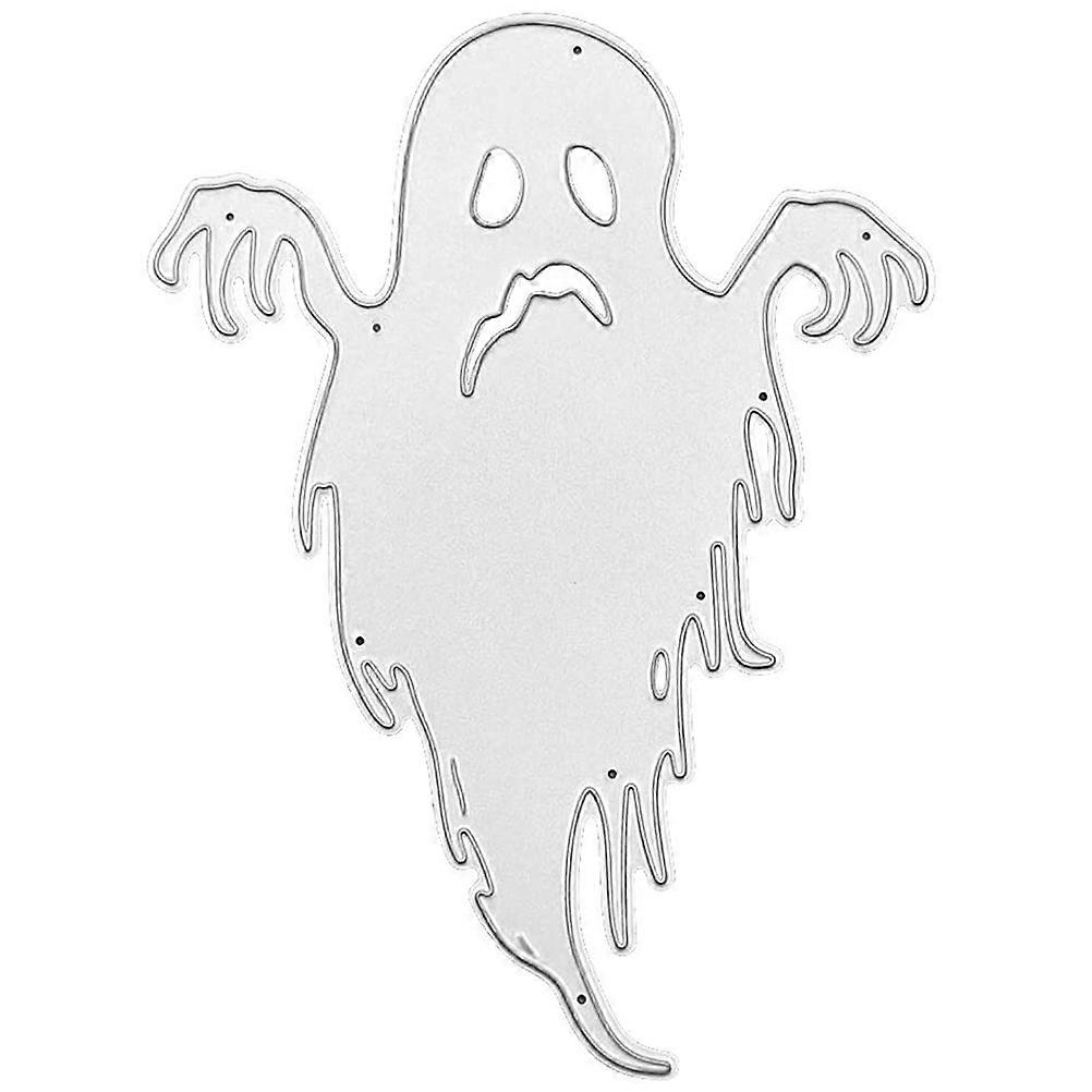 Halloween Ghost Metal Cutting Dies Stencil DIY Embossing Craft Template for Scrapbooking, Card Making & Decoration – Durable Steel with Smooth Finish