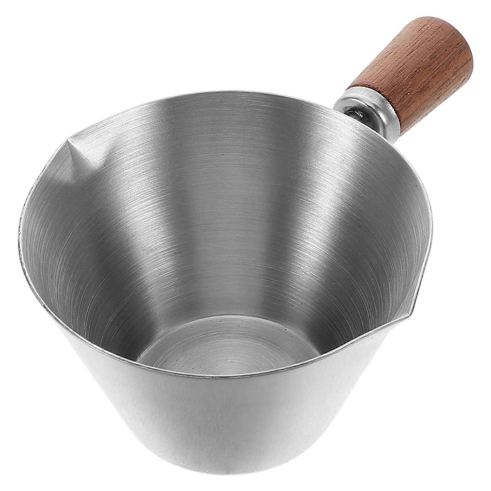 Milk Frothing Pitcher Stainless Steel Espresso Measuring Cup Gold Professional Use 1Pack