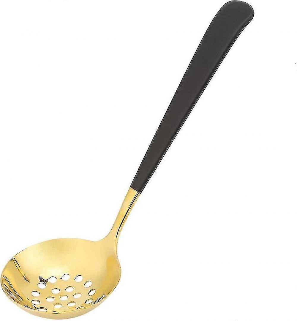 Stainless Steel Slotted Serving Spoon For Kitchen Cooking, Buffet, Soup