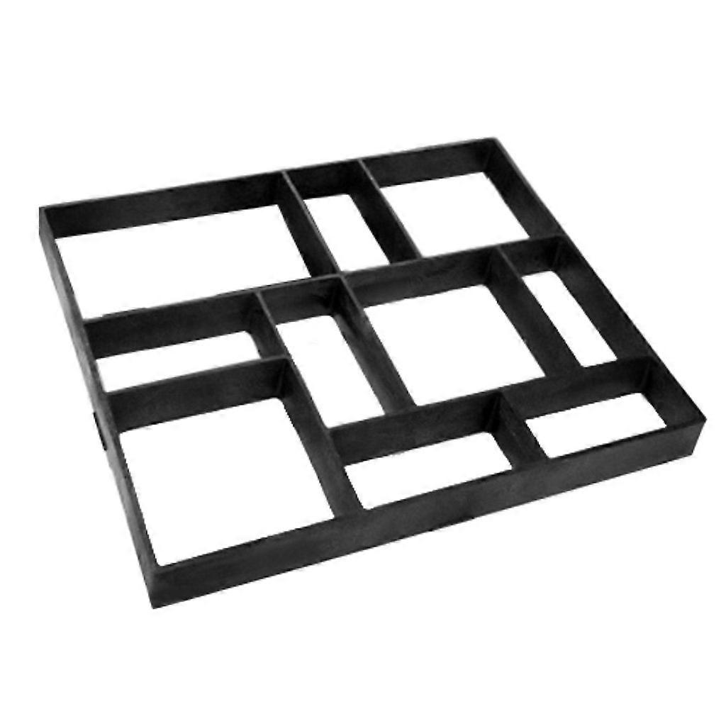 10 Grid Plastic Paving Mould for Cement Walkways, Driveways, and Garden Paths, Durable and Reusable Design