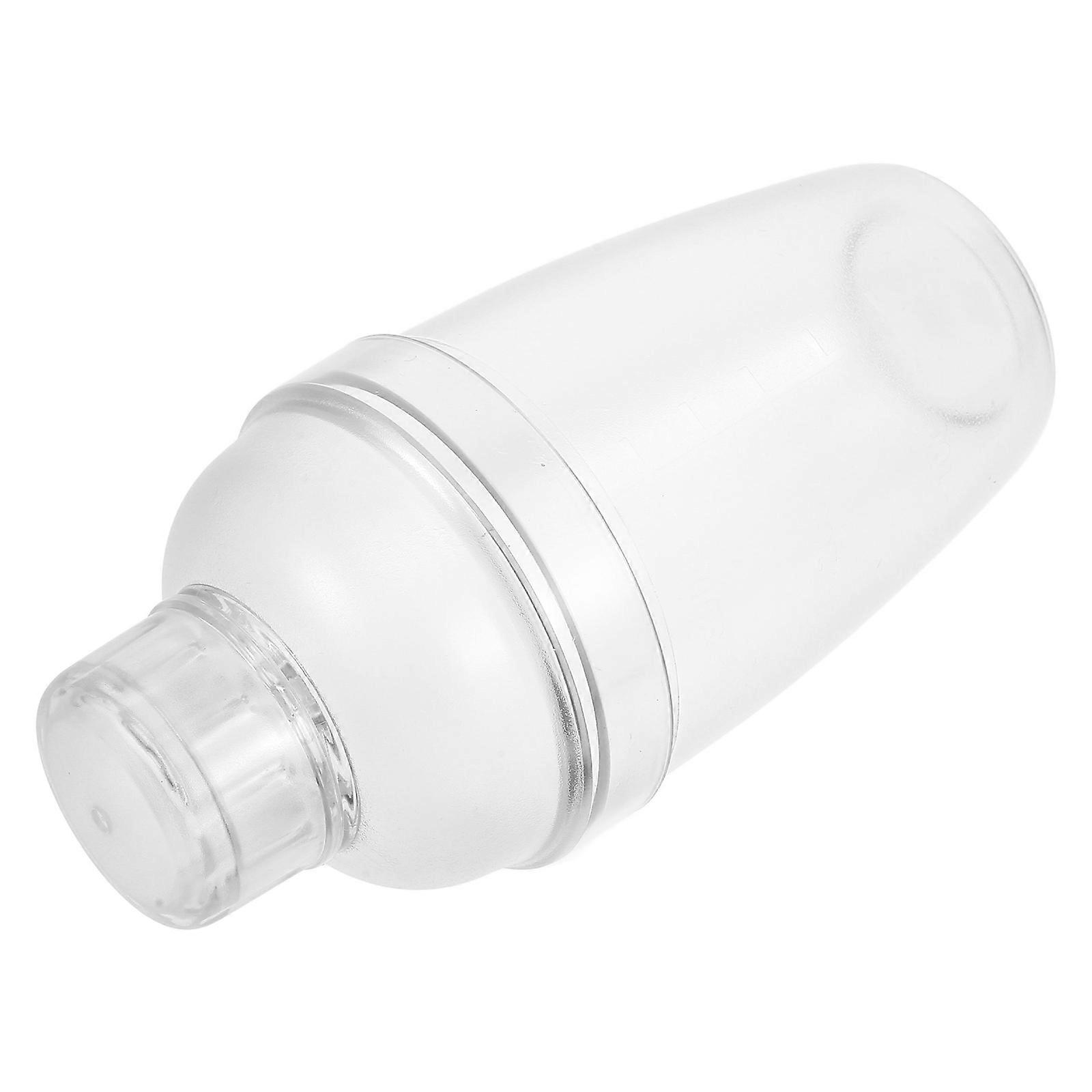 Shaking Cup Shaker with Scale Transparent Plastic for Cocktail Precise Mixing