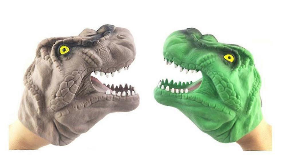 Dinosaurs hand puppets 2-pack