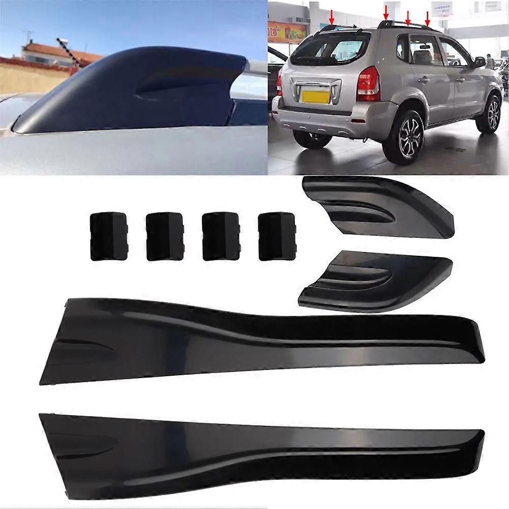 Cars Roof Rack Box Rail End Protecte Black Covers Shell Cap Accessory