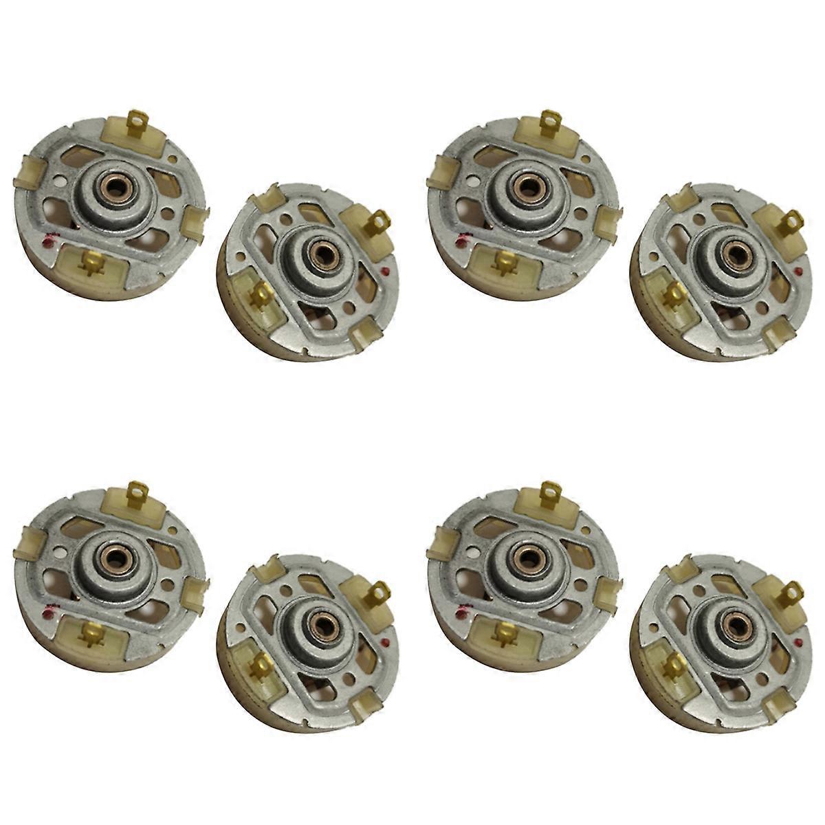 8Pcs Rs550 Motor Motor with Copper Brush Charging Drill Electric Screwdriver Brush Holder