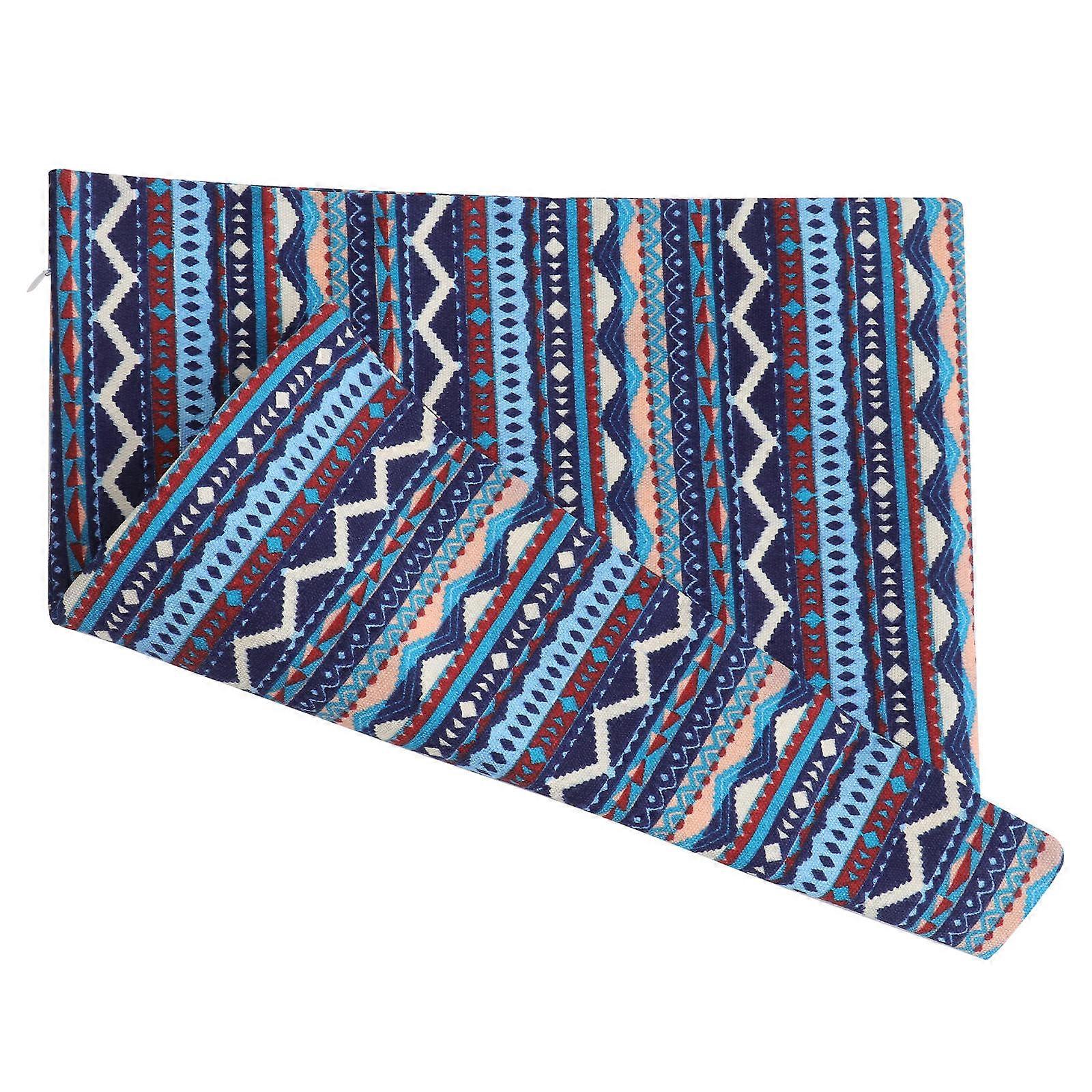 Cotton Pillow Room Square Bohemian Style Cotton Cloth Cushion for present Giving 45x45cm Tough Texture 1Pc