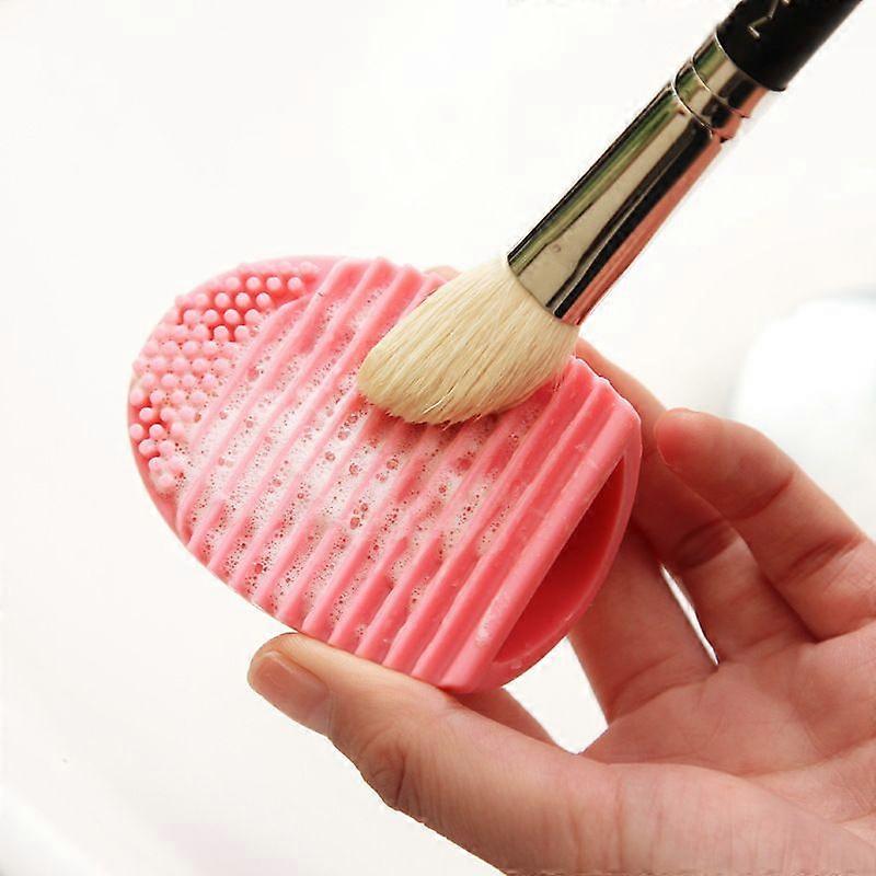 Silicone Brush Cleaner, Pink, 1 pc