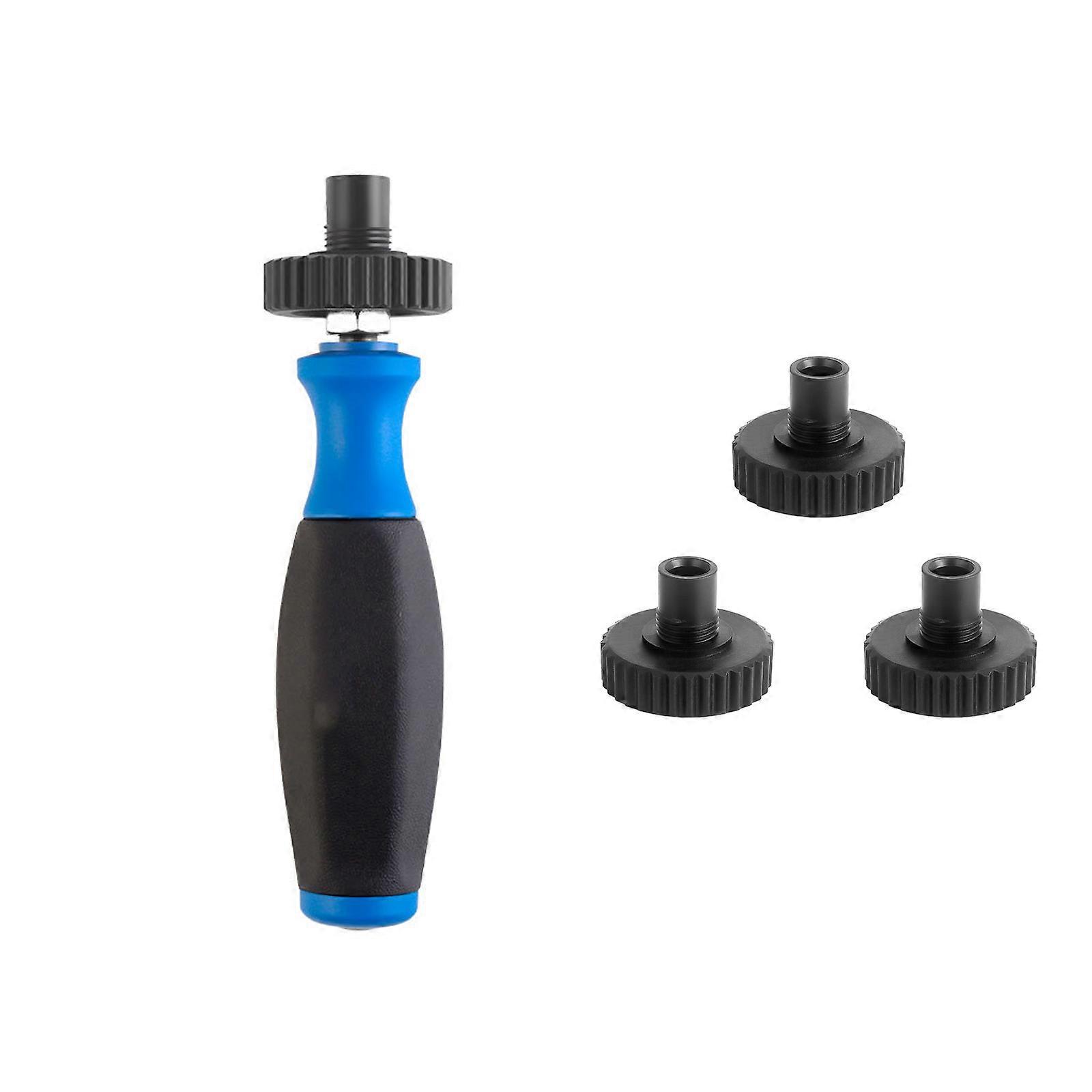 Interchangeable Head Biike Repair Tool Slip Resistant Handle Pedals Removal Tool for Efficient Bicycles Maintenances