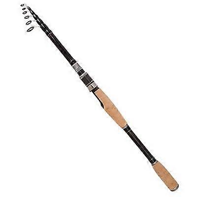 Telescopic Fishing Rod with Bait, Carbon Fiber, Spinning, Portable (3.0 m)