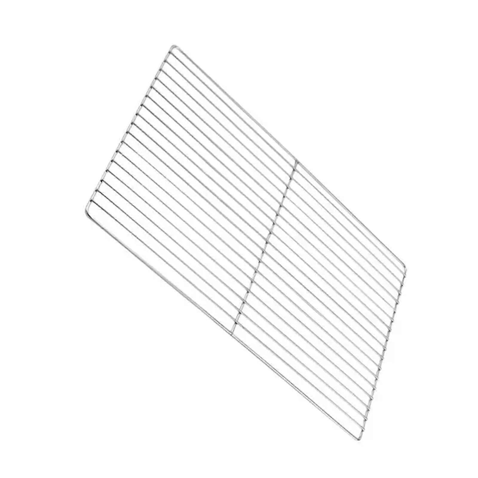 Grillroste Stainless Steel Barbecue Grill Grates Square Mesh Grids Replacement Grids Net Mesh Mat For Camping Cooking